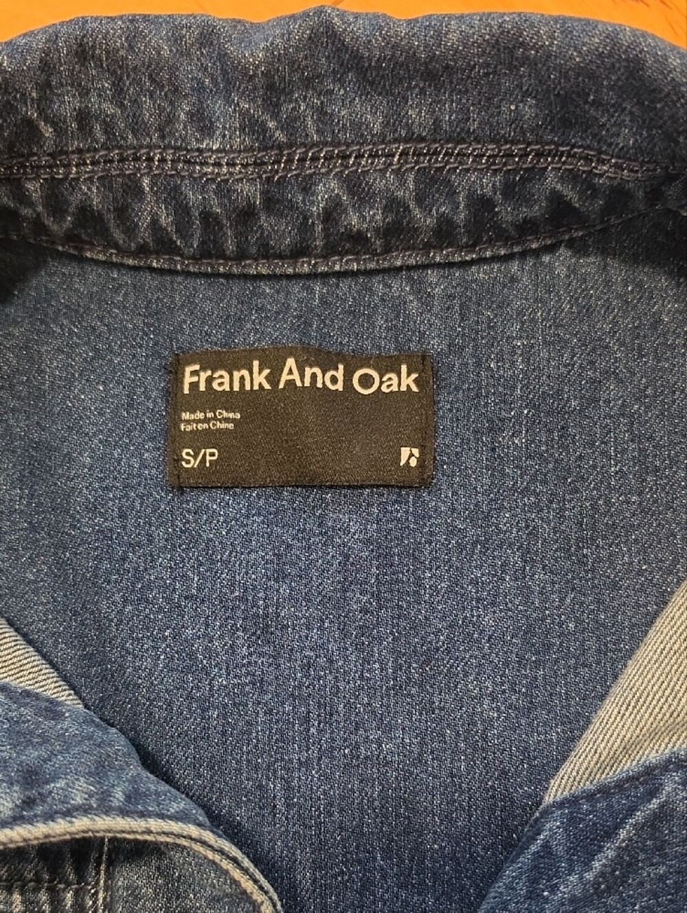 Frank And Oak Denim Jacket - Picture 2 of 5